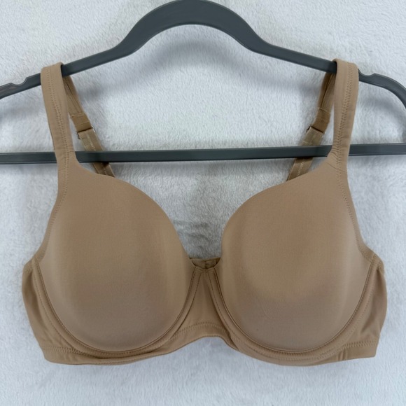 Soma Allura 36D Full Coverage Underwire Bra Nude Beige Everyday Comfort - Picture 1 of 5